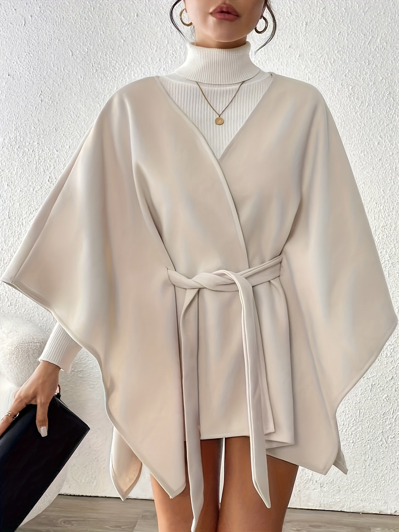 Poncho coat