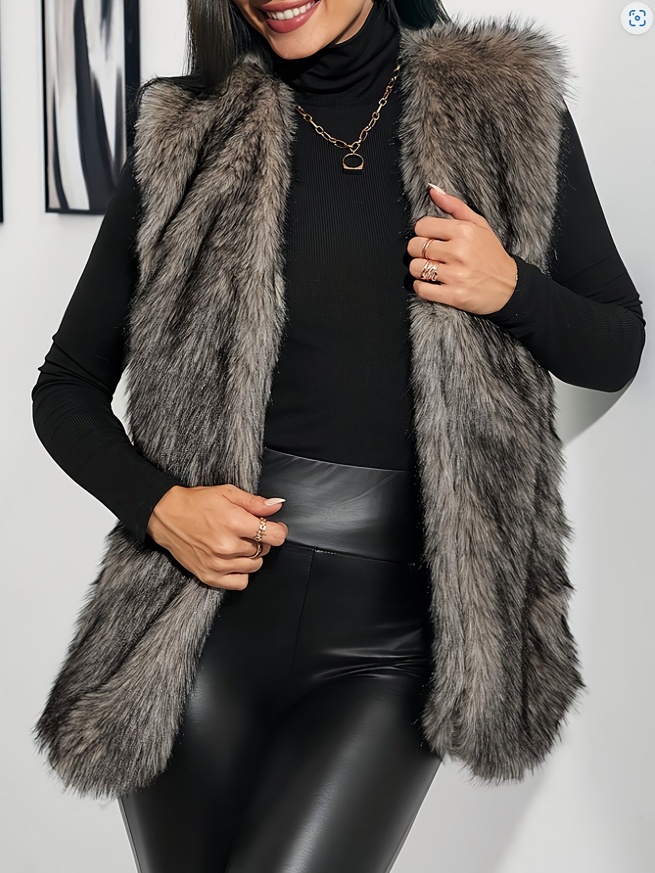 Faux Fur Vest