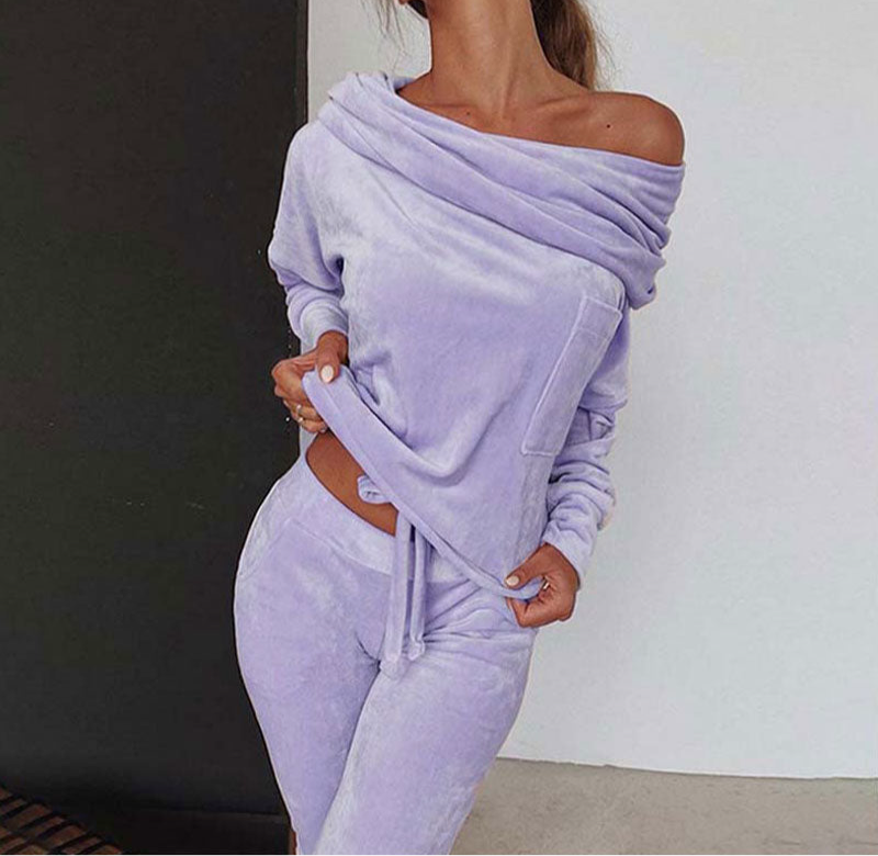 Autumn Velour Lounge Set