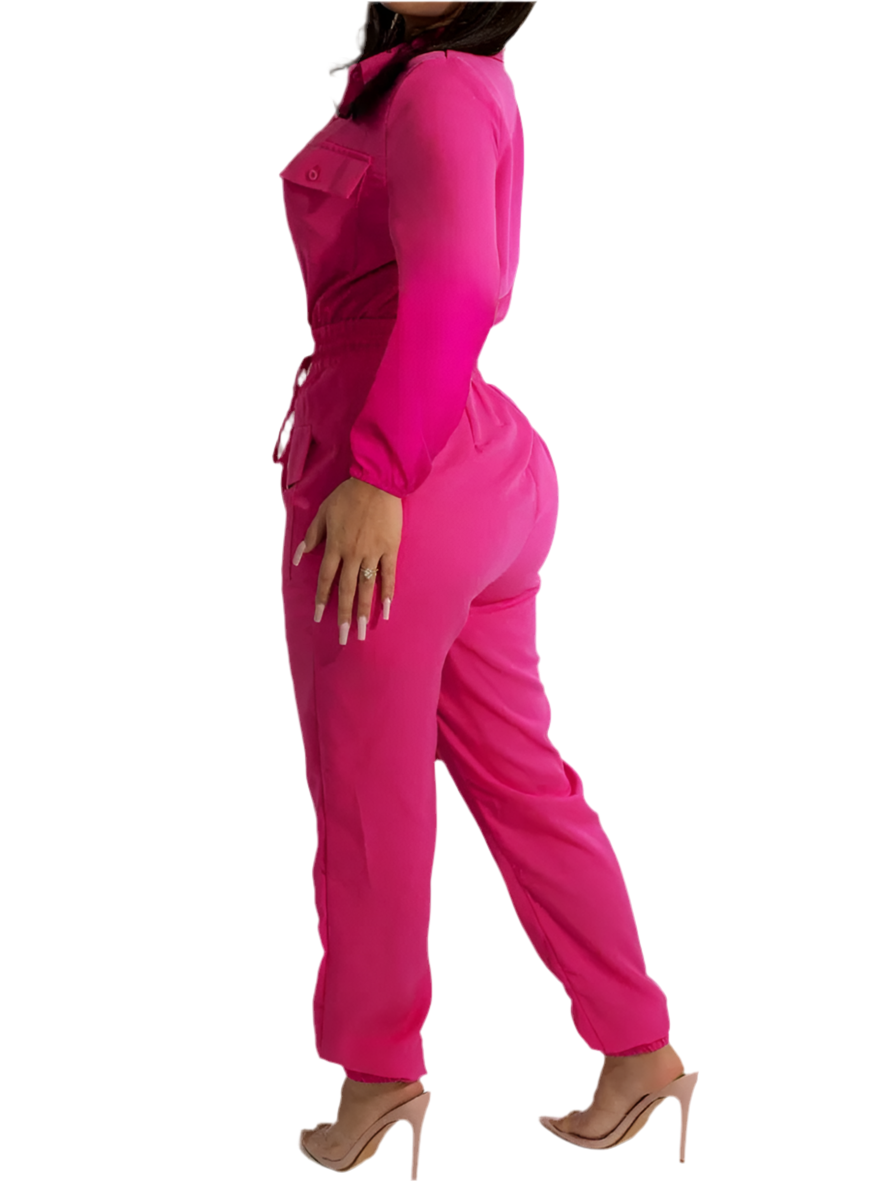 Cargo Pants Jumpsuit