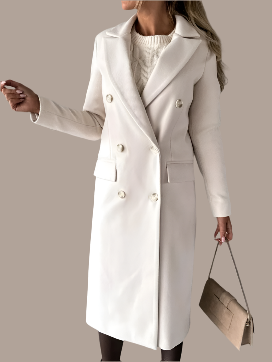 Double-breasted Coat for Women