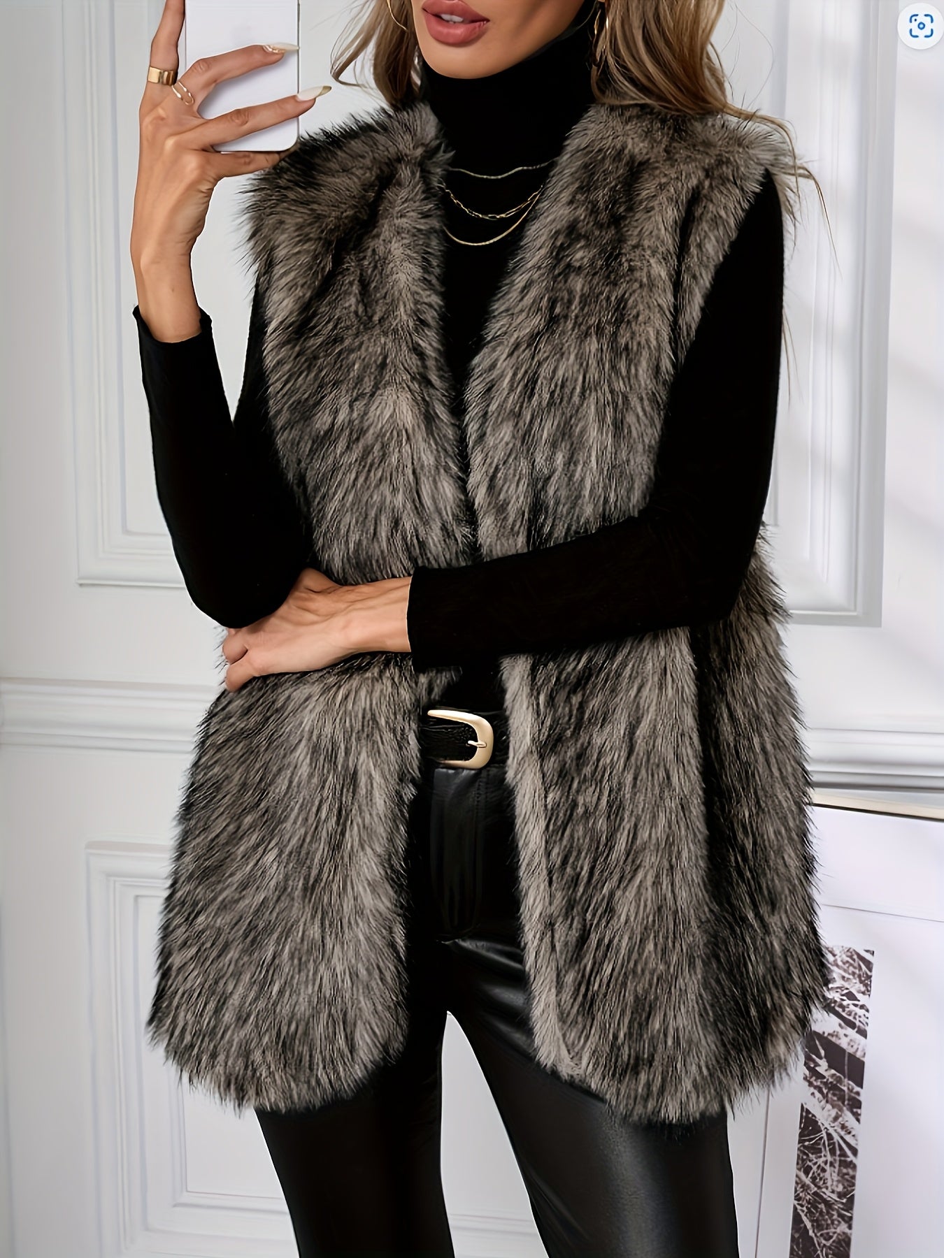 Faux Fur Vest