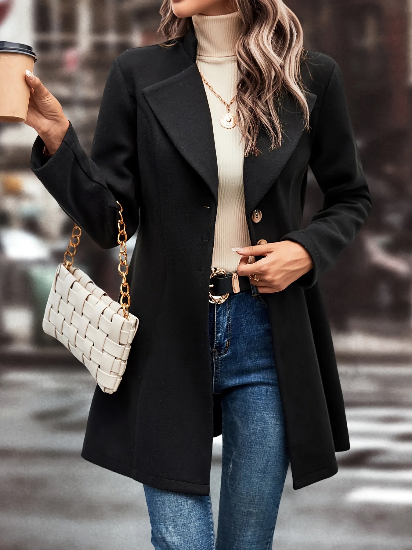 Elegant Tweed Coat