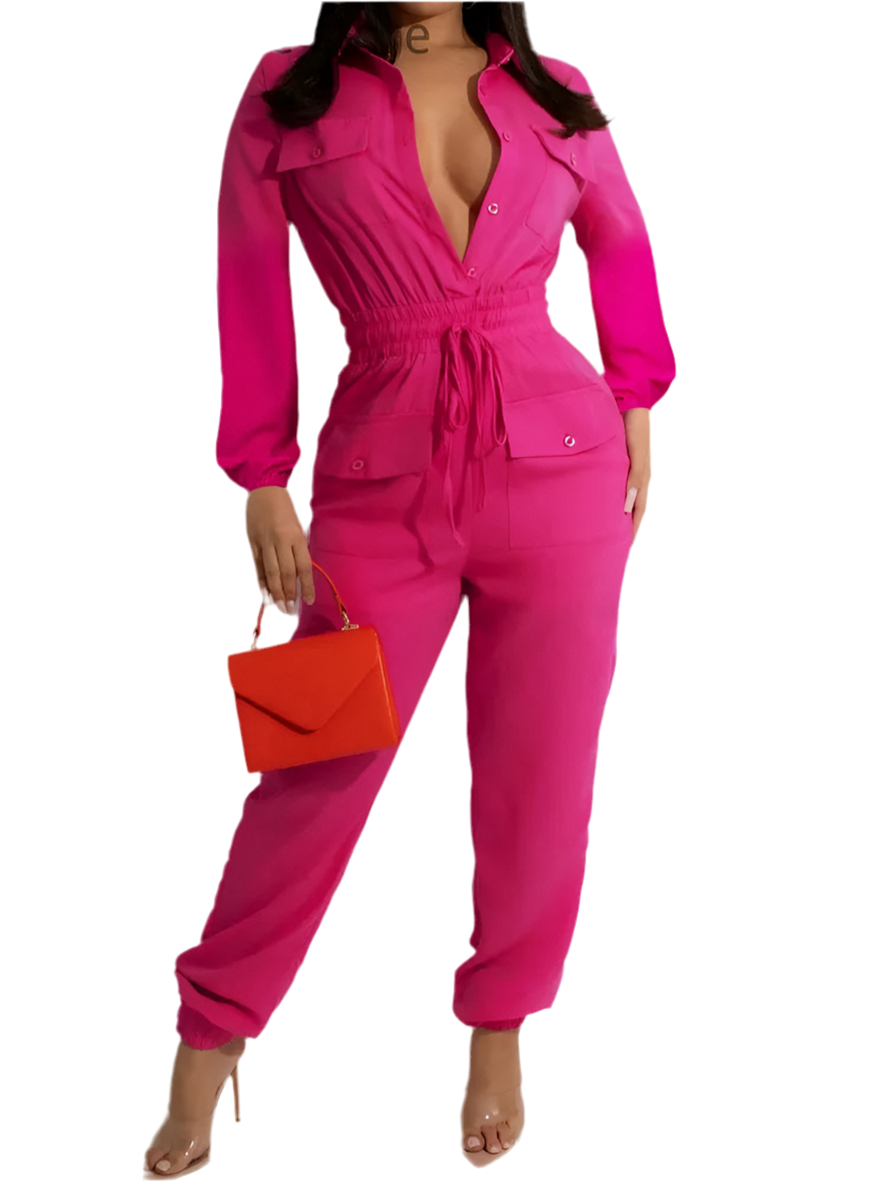 Cargo Pants Jumpsuit