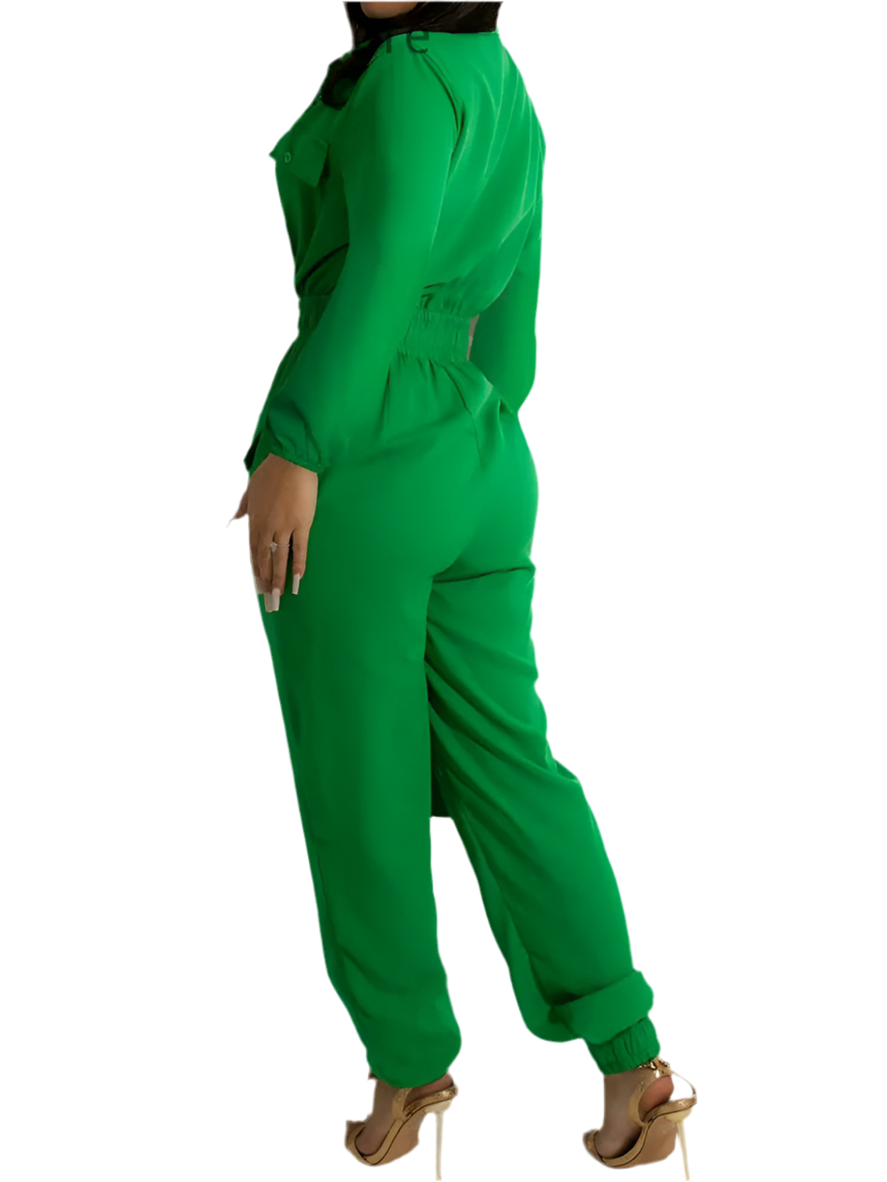 Cargo Pants Jumpsuit