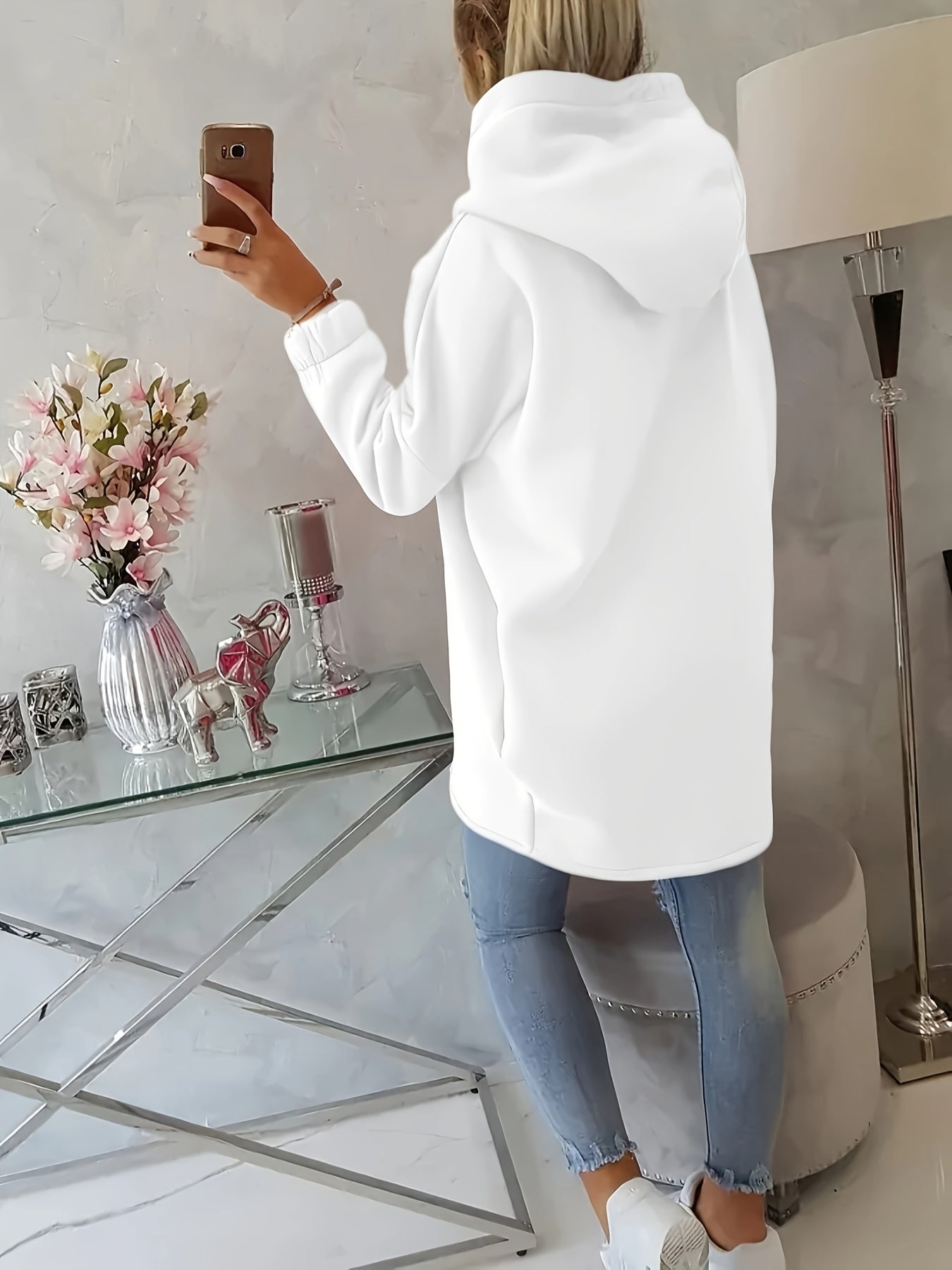 Relaxed Fit Hooded Jacket