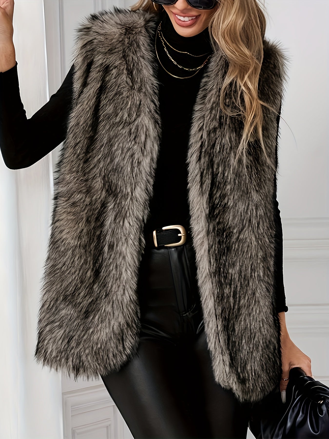 Faux Fur Vest