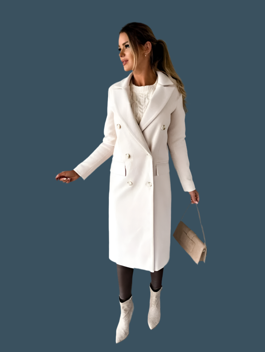 Double-breasted Coat for Women