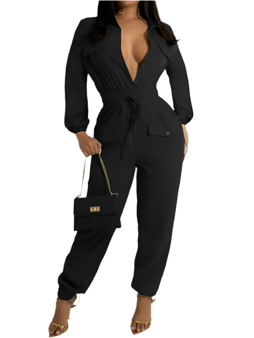 Cargo Pants Jumpsuit