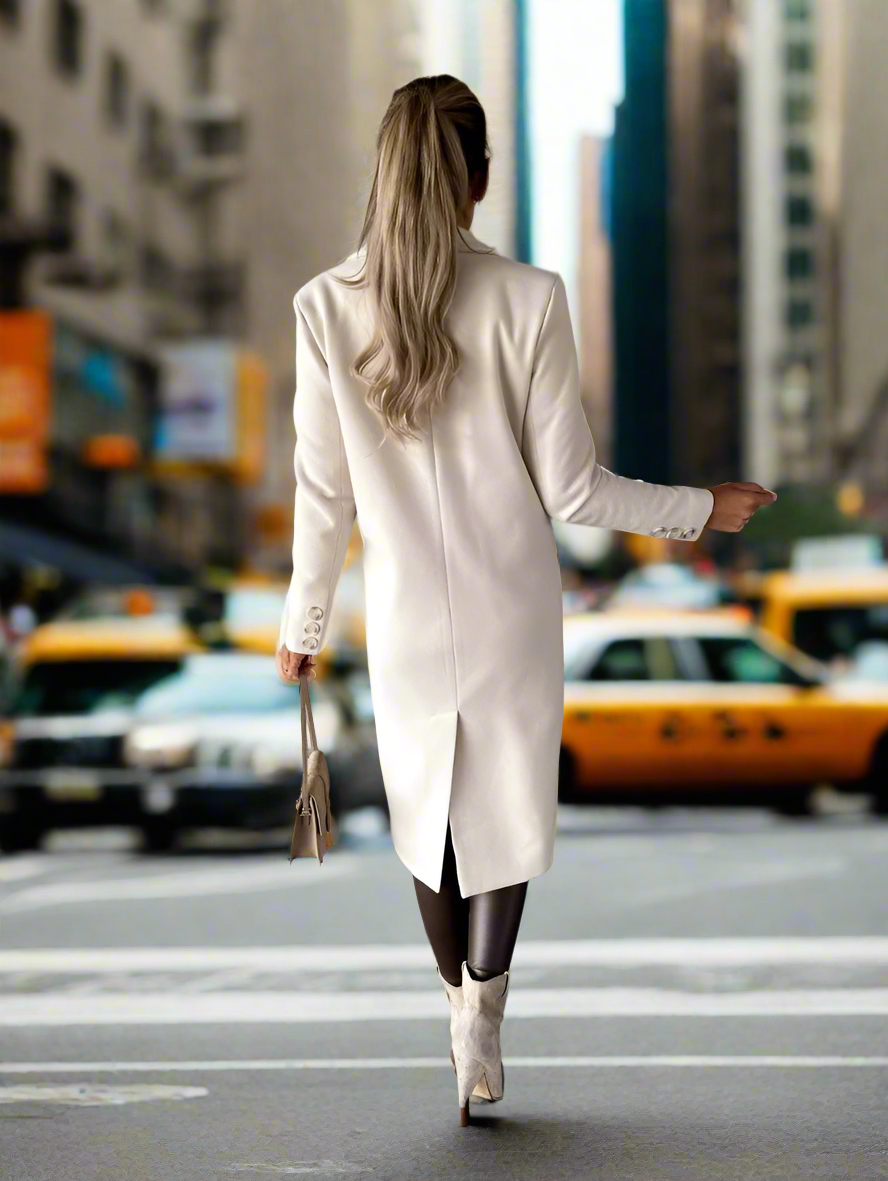 Double-breasted Coat for Women