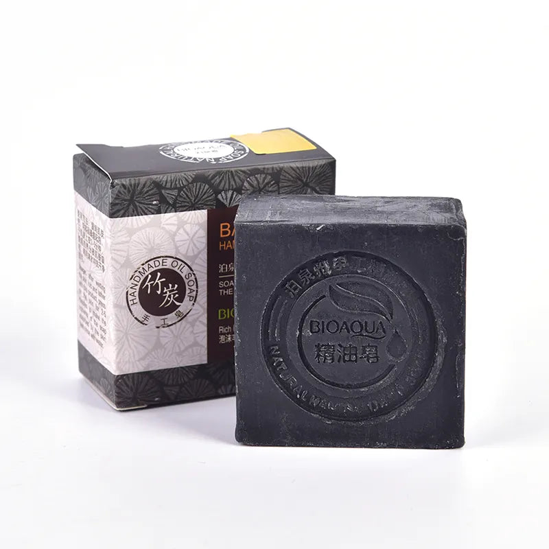 Natural Organic Black Charcoal Soap