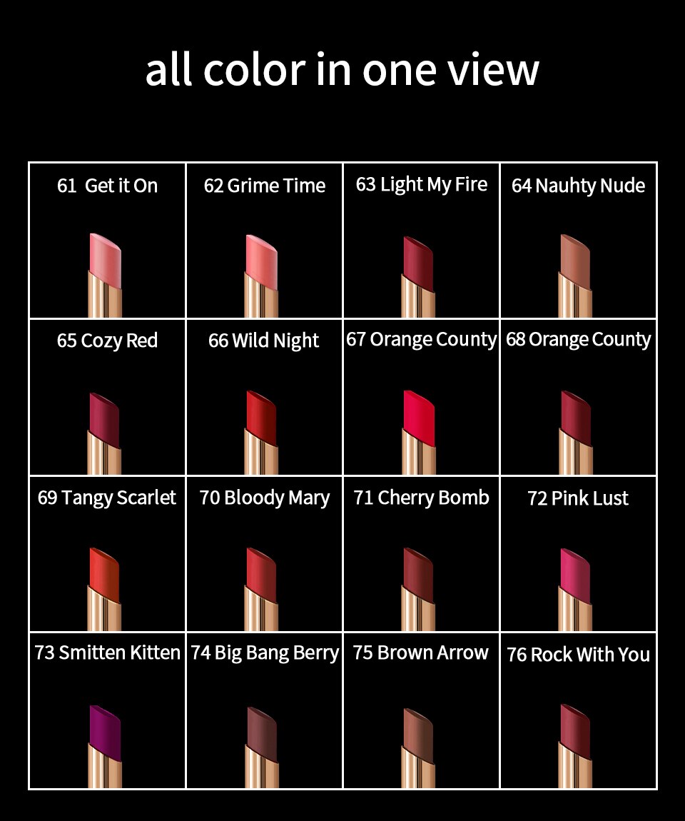 Velvet Matte Lipstick