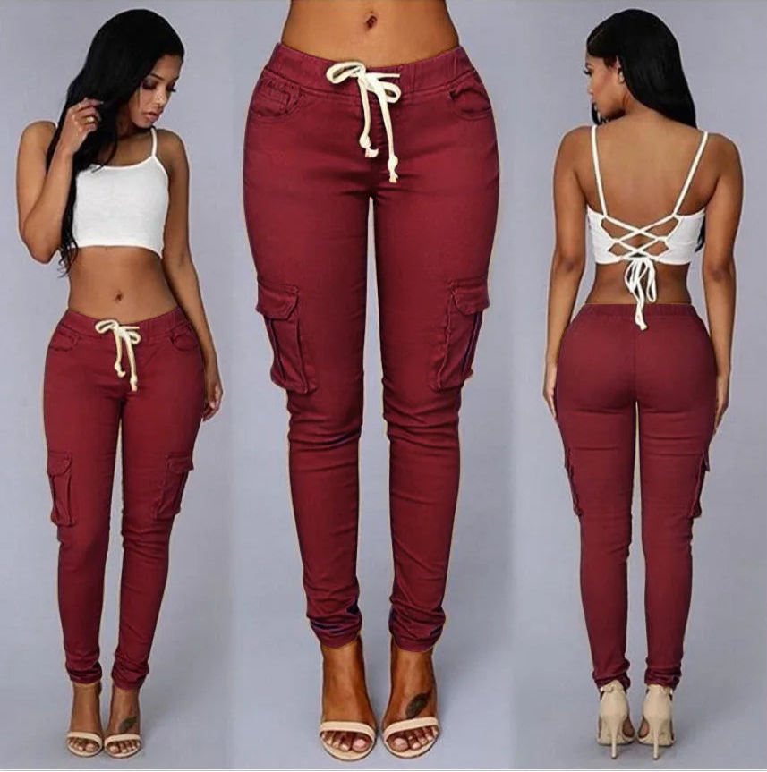 Pencil Cargo Pants