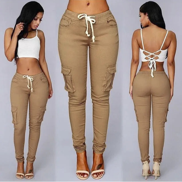 Pencil Cargo Pants
