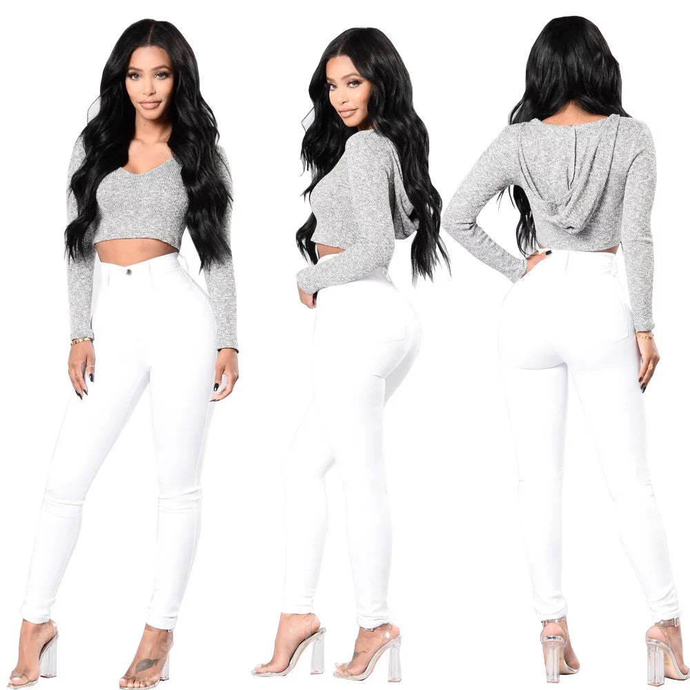 High Waist Skinny Jeans