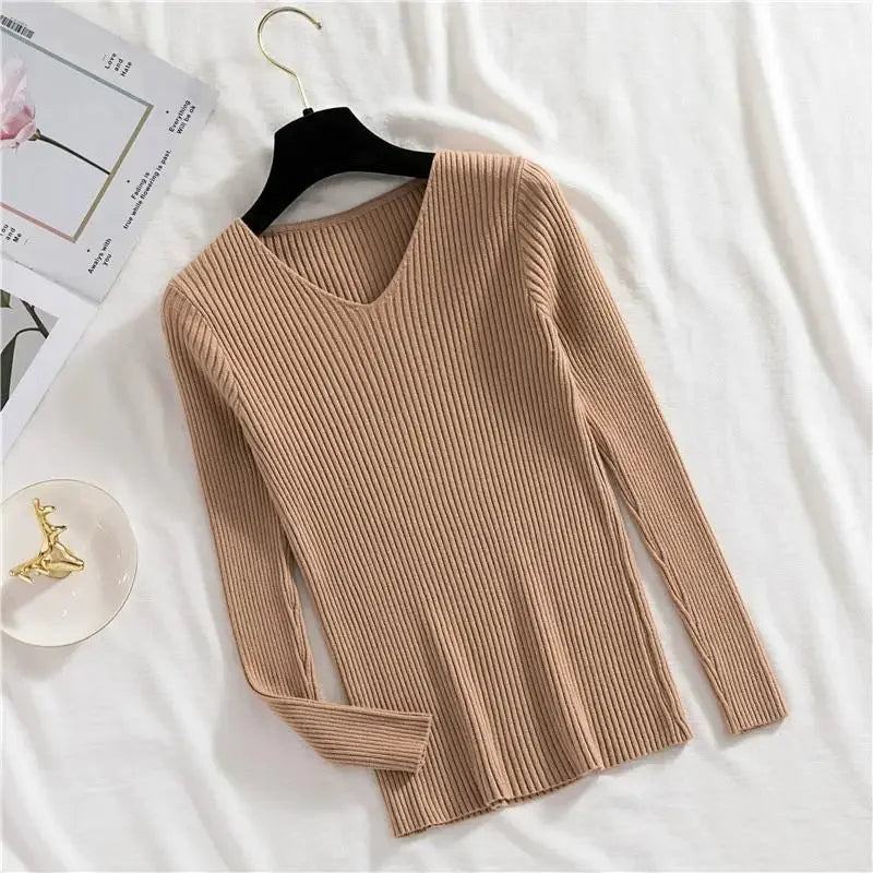 Knitted Pullover Sweater