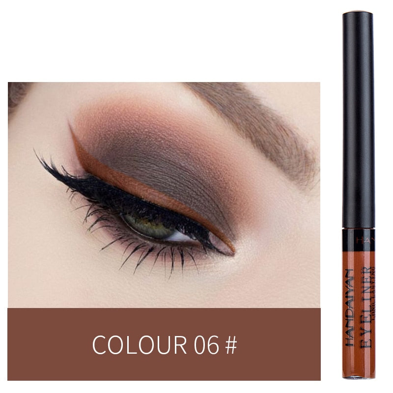 12 Colorful Liquid Eyeliners