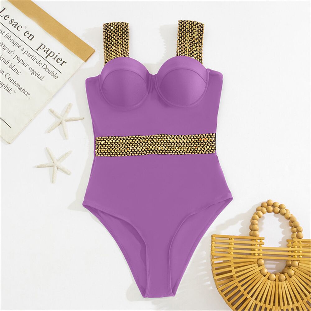 Stitch Design Swimsuit