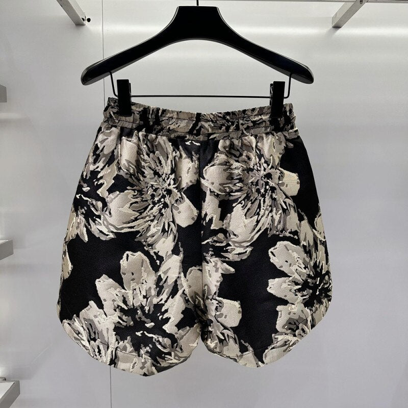 Jacquard Fashion Shorts