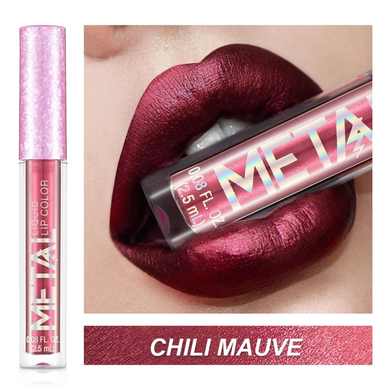 Metallic Matte Liquid Lipstick