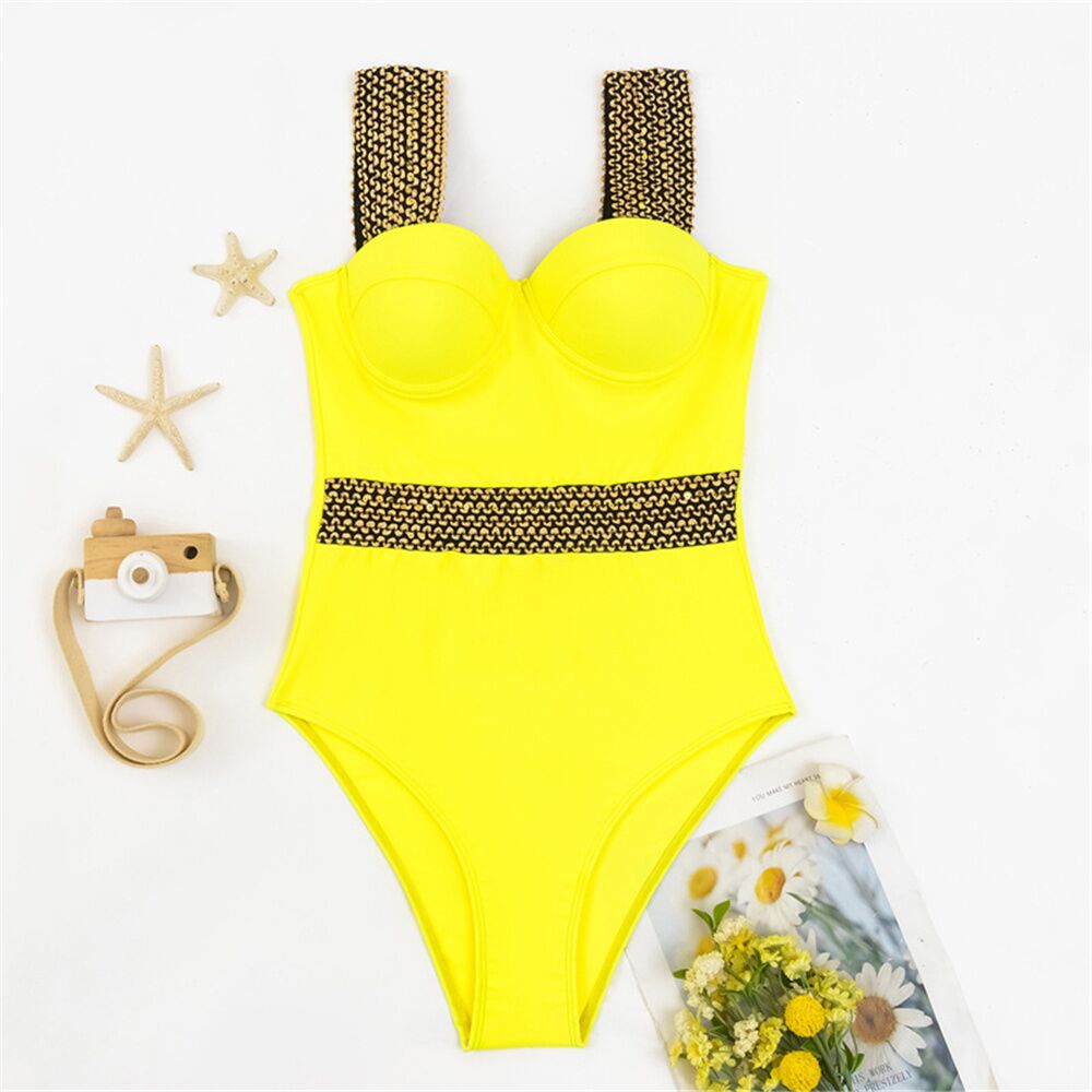 Stitch Design Swimsuit