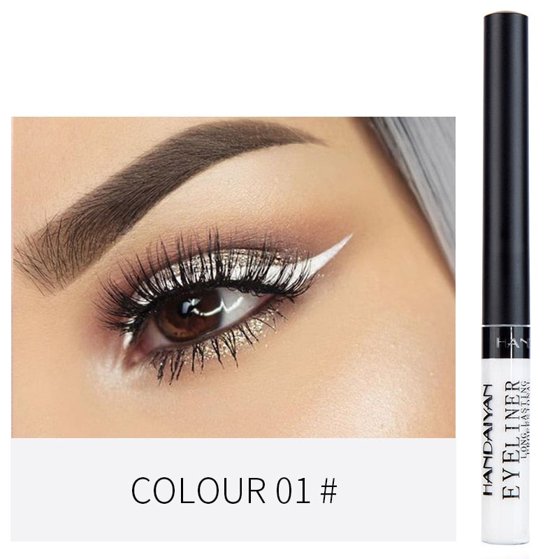 12 Colorful Liquid Eyeliners