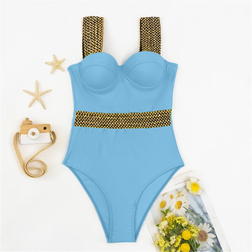 Stitch Design Swimsuit