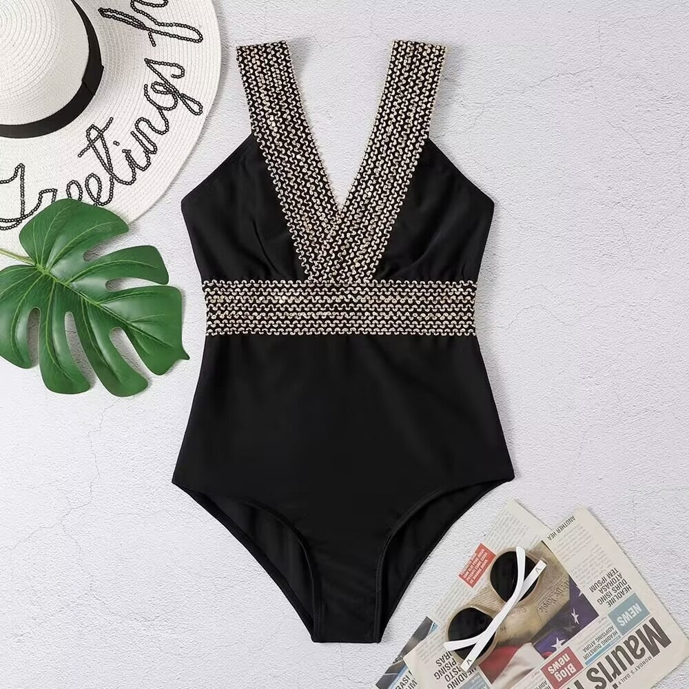 Stitch Design Swimsuit