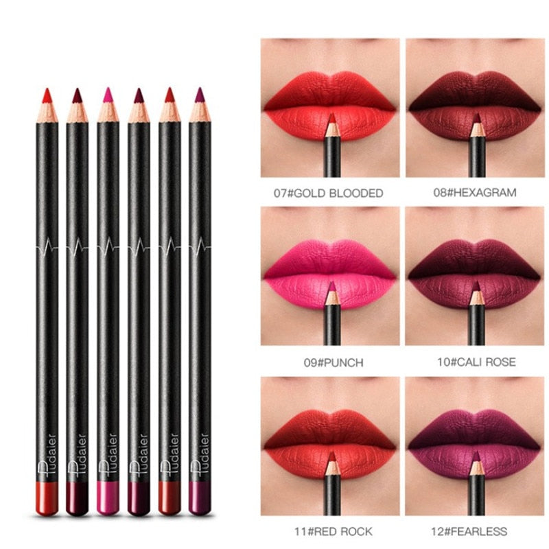 Lip Liner Pencil Set