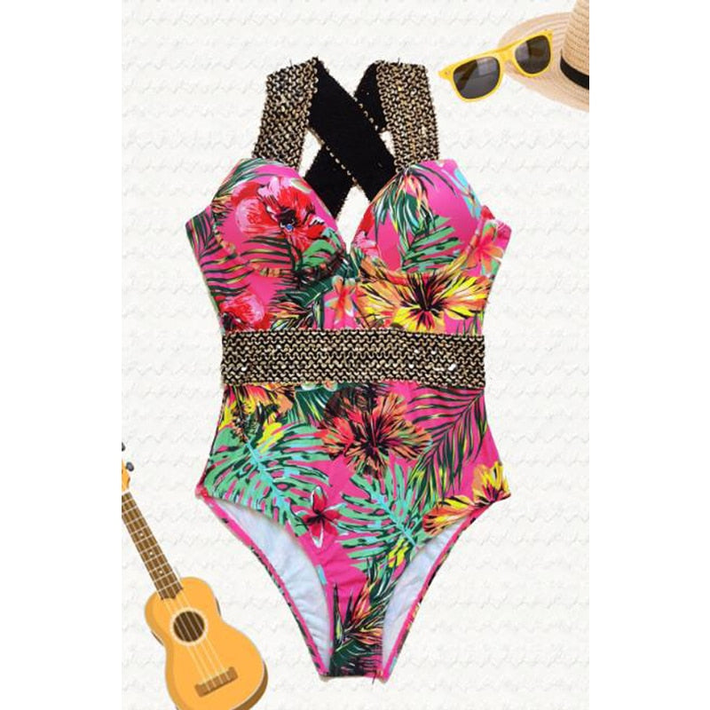 Stitch Design Swimsuit