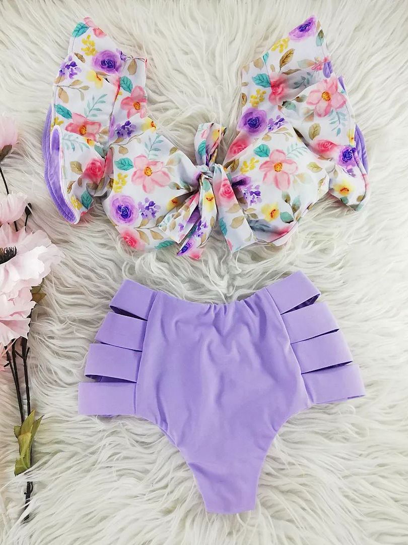Ruffle Bikini Set