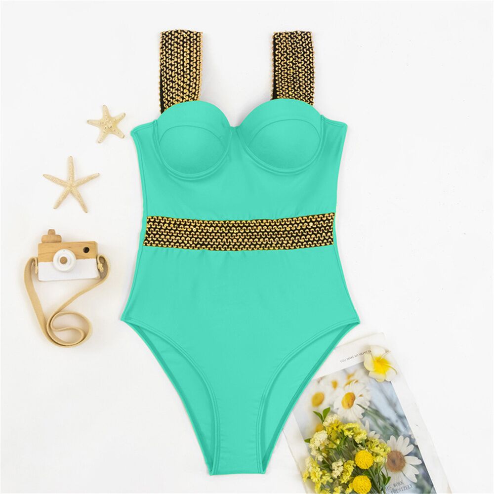 Stitch Design Swimsuit