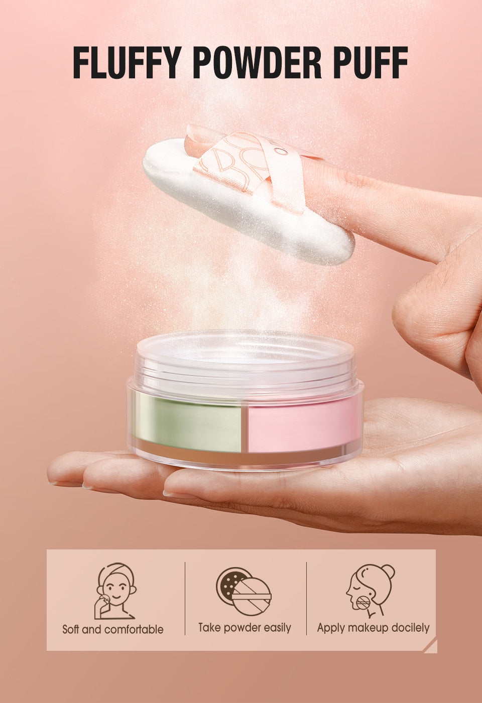 3 Piece BB Cream Makeup Set