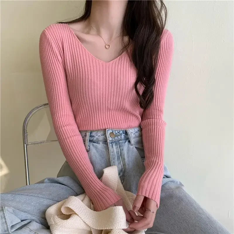 Knitted Pullover Sweater