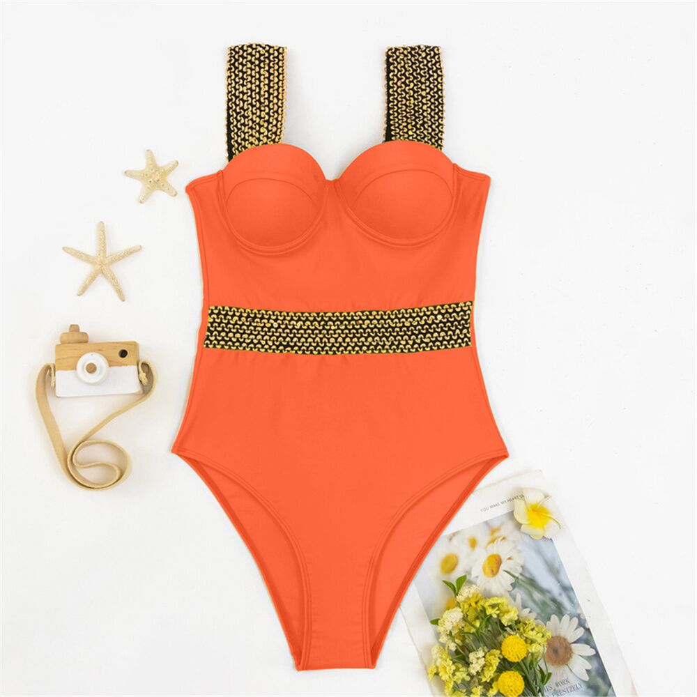 Stitch Design Swimsuit