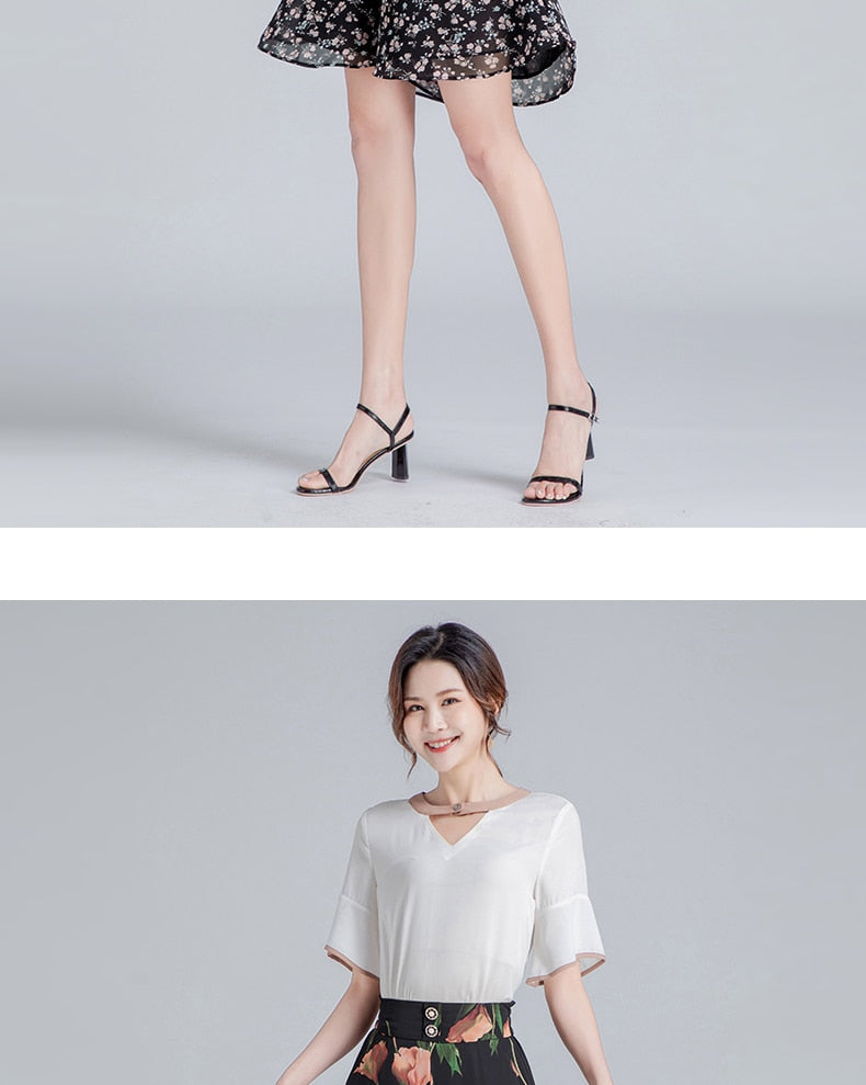 Chiffon Wide Leg Shorts