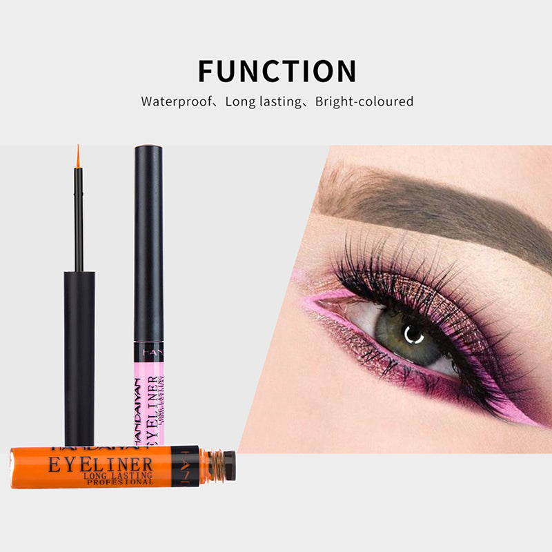 12 Colorful Liquid Eyeliners