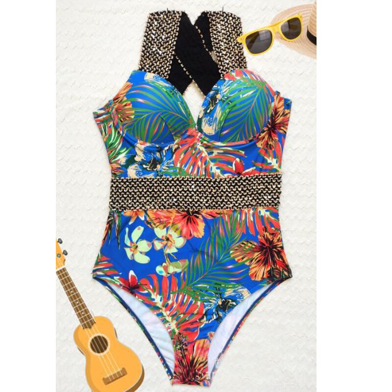 Stitch Design Swimsuit