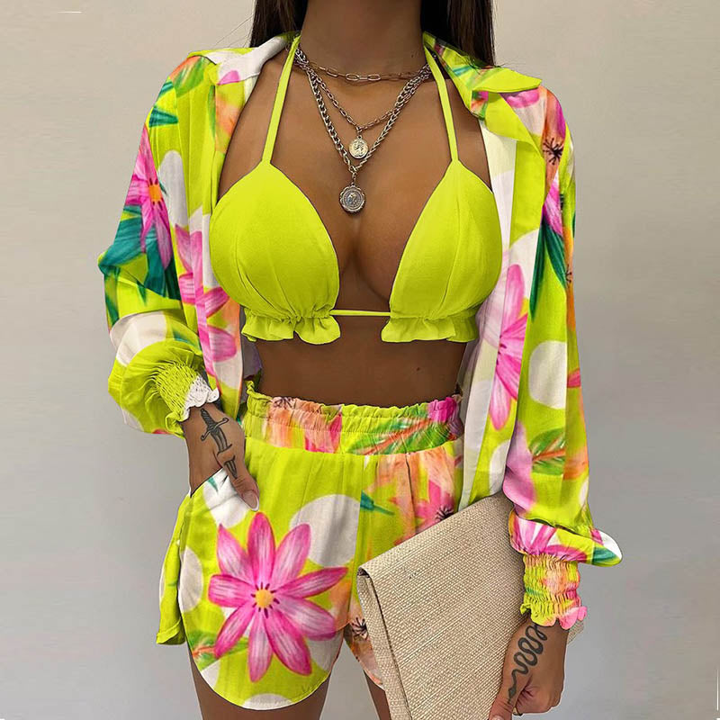 Cardigan Blouse Set