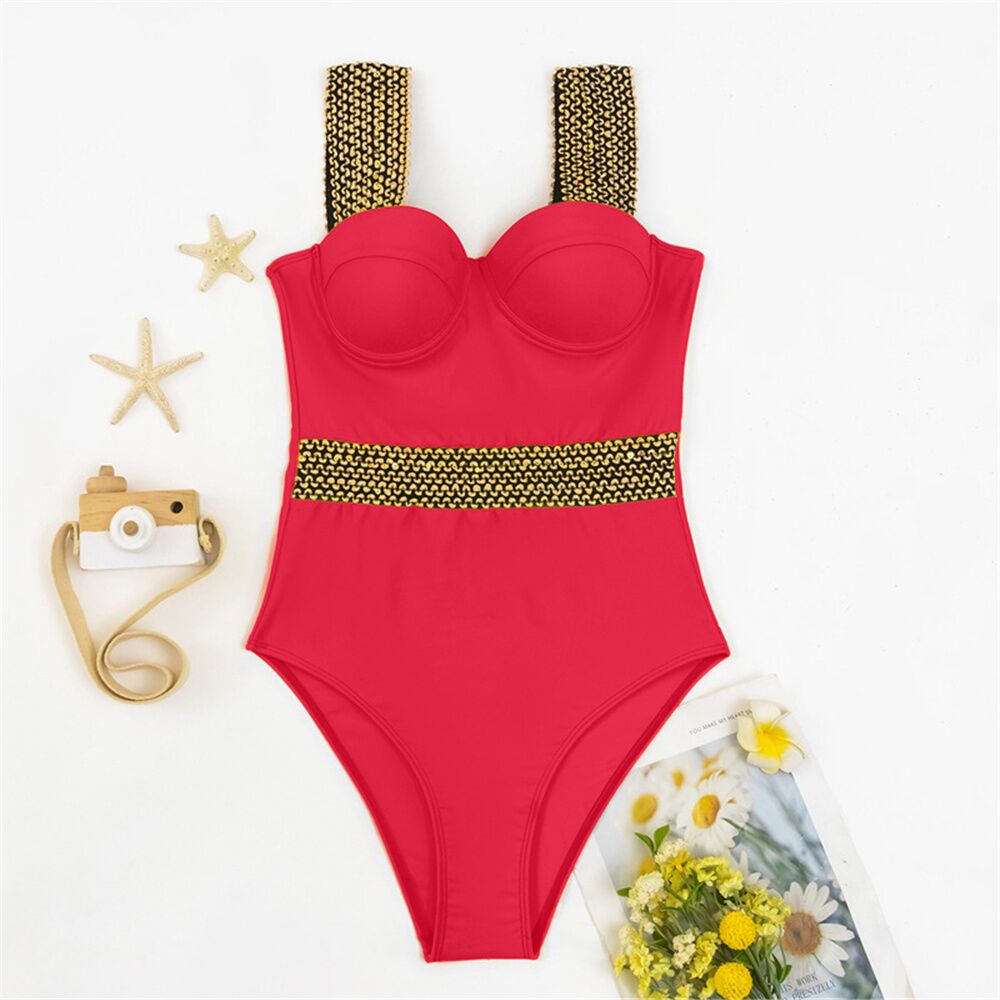 Stitch Design Swimsuit