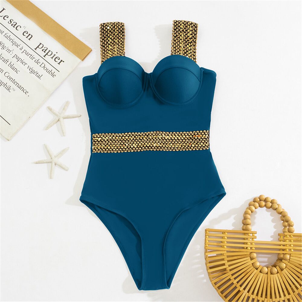 Stitch Design Swimsuit