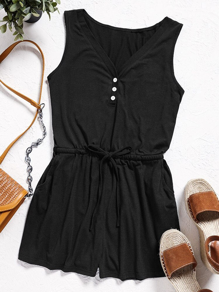 Sleeveless Jumpsuit