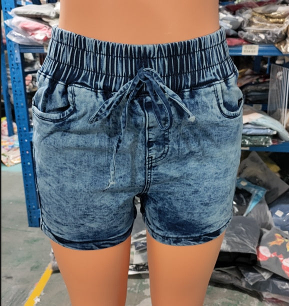 Casual Women Drawstring Shorts