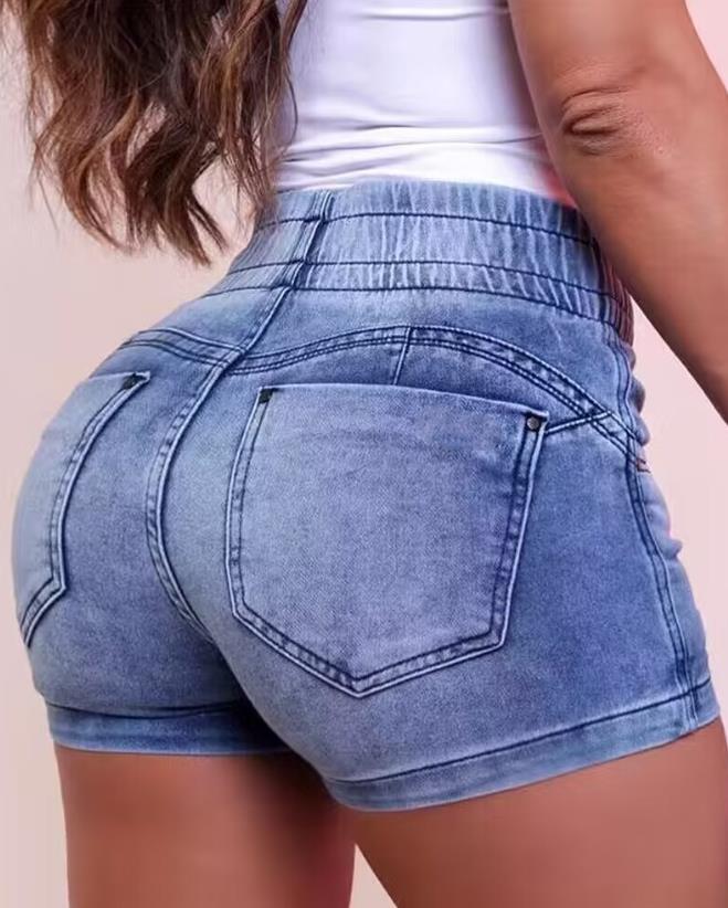 Casual Women Drawstring Shorts
