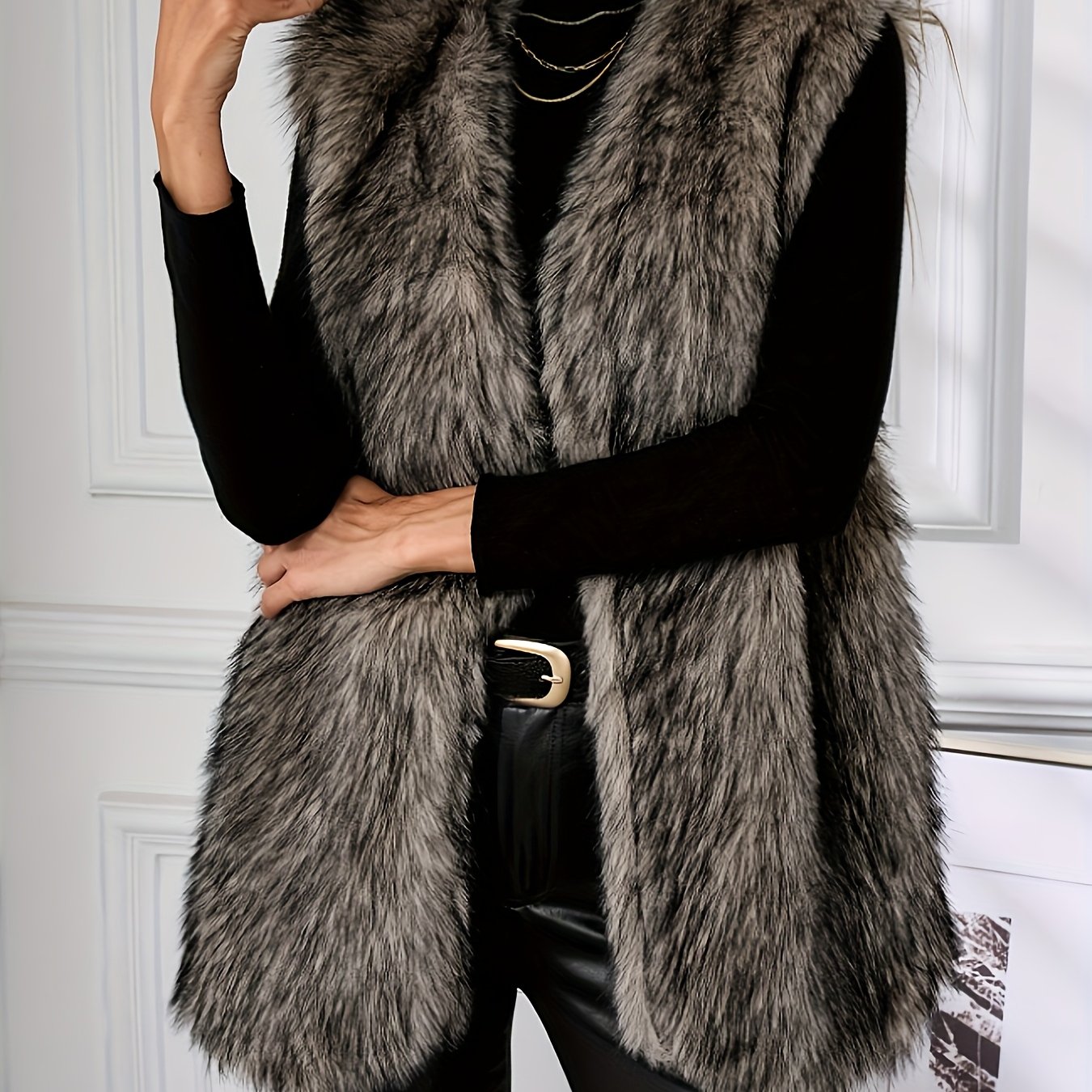 Faux Fur Vest