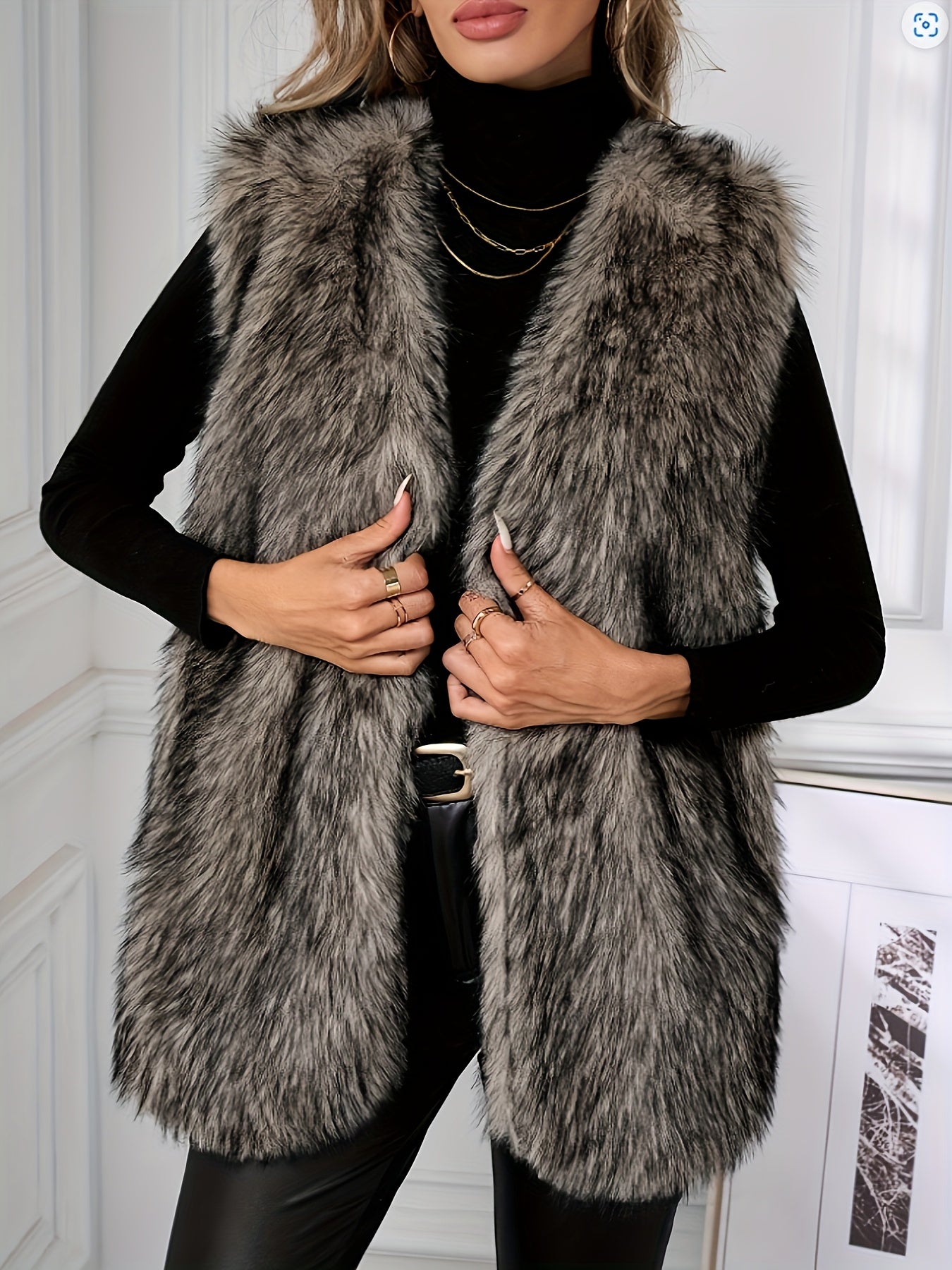 Faux Fur Vest
