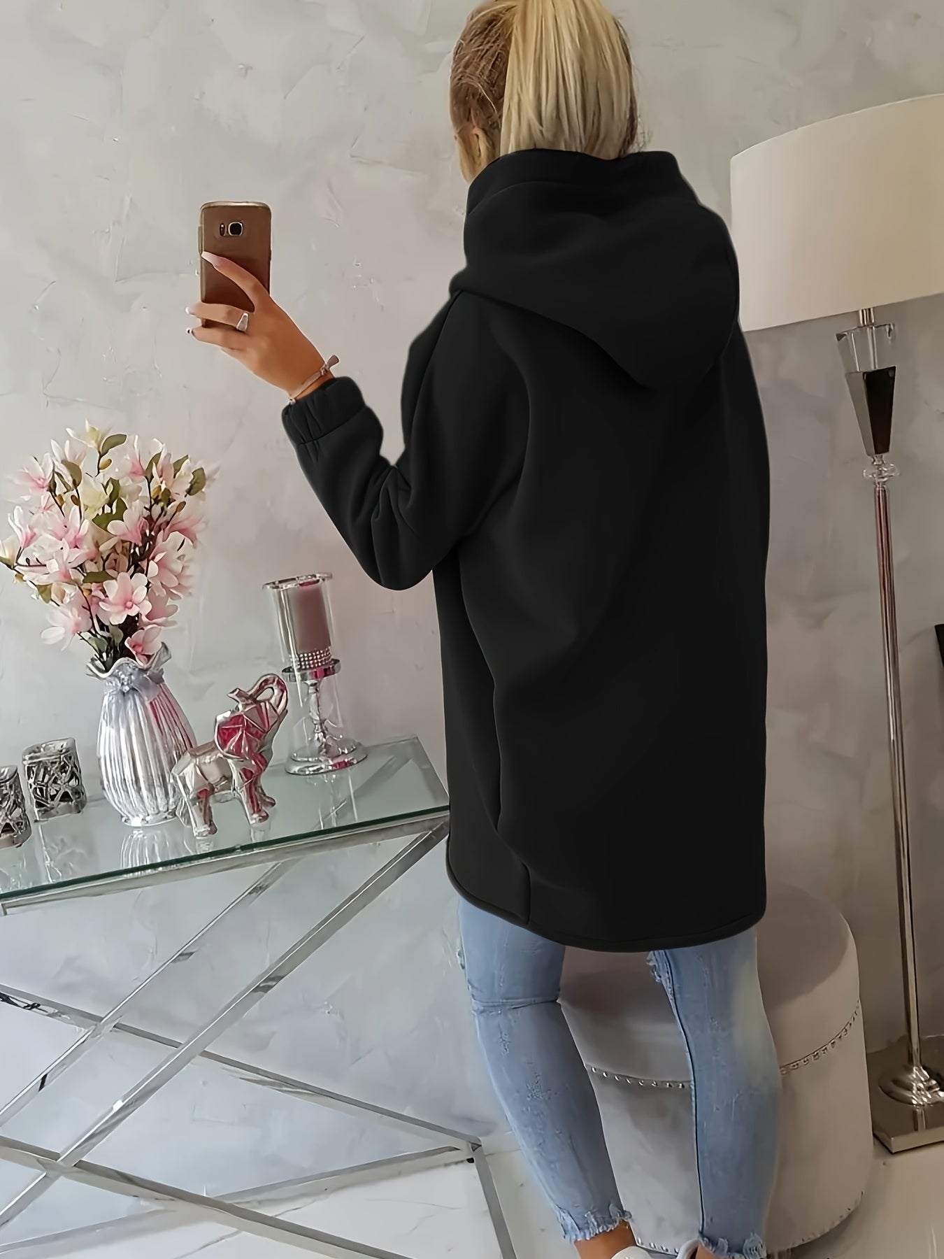 Relaxed Fit Hooded Jacket