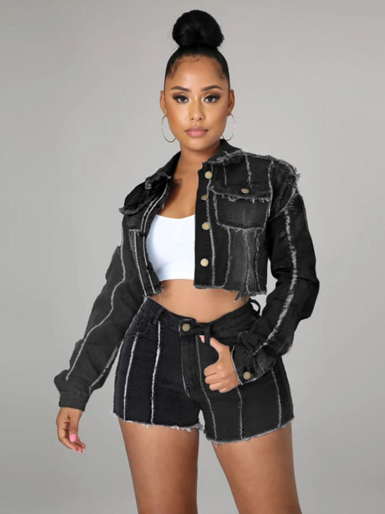 Casual Matching Jean Set