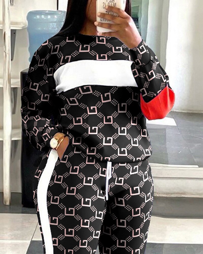 Women Casual Tracksuit