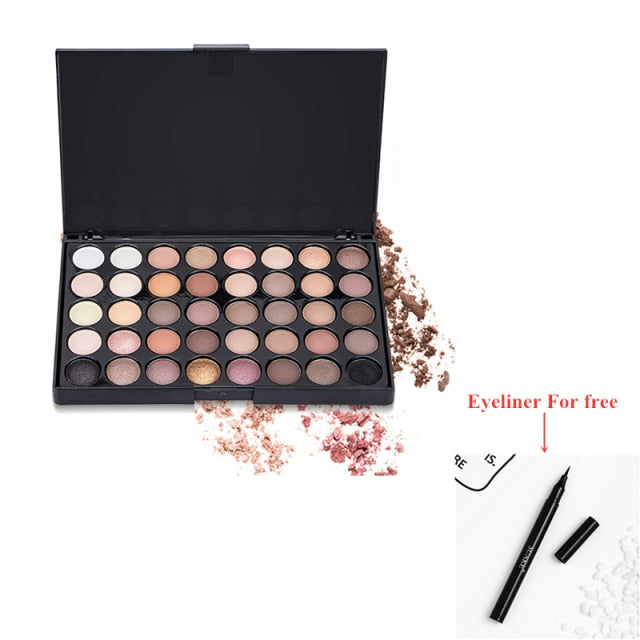 40 Color Eyeshadow Makeup Palette